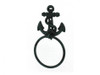 Handcrafted Seaworn Blue Cast Iron Anchor Towel Holder 8.5" from Hampton Creations Handcrafted Seaworn Blue Cast Iron Anchor Towel Holder 8.5" from Hampton Creations