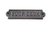 Handcrafted Cast Iron Poop Deck Sign 6" from Hampton Creations Handcrafted Cast Iron Poop Deck Sign 6" from Hampton Creations