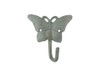 Handcrafted Antique Seaworn Bronze Cast Iron Butterfly Hook 6" from Hampton Creations Handcrafted Antique Seaworn Bronze Cast Iron Butterfly Hook 6" from Hampton Creations