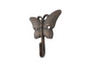 Handcrafted Rustic Copper Cast Iron Butterfly Hook 6" from Hampton Creations Handcrafted Rustic Copper Cast Iron Butterfly Hook 6" from Hampton Creations