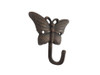 Handcrafted Rustic Copper Cast Iron Butterfly Hook 6" from Hampton Creations Handcrafted Rustic Copper Cast Iron Butterfly Hook 6" from Hampton Creations