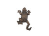 Handcrafted Rustic Copper Cast Iron Frog Hook 6" from Hampton Creations Handcrafted Rustic Copper Cast Iron Frog Hook 6" from Hampton Creations