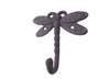 Handcrafted Cast Iron Dragonfly Decorative Metal Wall Hook 5" from Hampton Creations Handcrafted Cast Iron Dragonfly Decorative Metal Wall Hook 5" from Hampton Creations