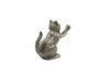 Handcrafted Rustic Gold Cast Iron Cat Door Stopper 5" from Hampton Creations Handcrafted Rustic Gold Cast Iron Cat Door Stopper 5" from Hampton Creations