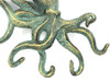 Handcrafted Antique Bronze Cast Iron Octopus Hook 11" from Hampton Creations Handcrafted Antique Bronze Cast Iron Octopus Hook 11" from Hampton Creations
