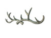 Handcrafted Antique Bronze Cast Iron Antler Wall Hooks 15" from Hampton Creations Handcrafted Antique Bronze Cast Iron Antler Wall Hooks 15" from Hampton Creations
