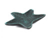 Handcrafted Seaworn Blue Cast Iron Starfish Decorative Bowl 8" from Hampton Creations Handcrafted Seaworn Blue Cast Iron Starfish Decorative Bowl 8" from Hampton Creations