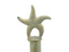 Handcrafted Seaworn Bronze Cast Iron Starfish Paper Towel Holder 15" from Hampton Creations Handcrafted Seaworn Bronze Cast Iron Starfish Paper Towel Holder 15" from Hampton Creations
