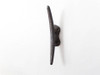 Handcrafted Cast Iron Cleat Wall Hook 6" from Hampton Creations