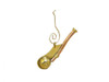 Handcrafted Solid Brass/Copper Bosun Whistle Christmas Ornament 4" from Hampton Creations