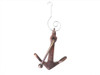 Handcrafted Antique Copper Admiralty Anchor Christmas Ornament 6" from Hampton Creations Handcrafted Antique Copper Admiralty Anchor Christmas Ornament 6" from Hampton Creations
