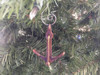 Handcrafted Antique Copper Admiralty Anchor Christmas Ornament 6" from Hampton Creations Handcrafted Antique Copper Admiralty Anchor Christmas Ornament 6" from Hampton Creations