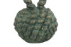 Handcrafted Antique Seaworn Bronze Cast Iron Sailors Knot Door Stopper 10" from Hampton Creations