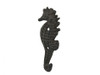 Handcrafted Cast Iron Seahorse Hook 5" from Hampton Creations Handcrafted Cast Iron Seahorse Hook 5" from Hampton Creations