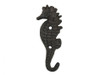 Handcrafted Cast Iron Seahorse Hook 5" from Hampton Creations Handcrafted Cast Iron Seahorse Hook 5" from Hampton Creations
