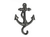 Handcrafted Rustic Silver Cast Iron Anchor Hook 5" from Hampton Creations Handcrafted Rustic Silver Cast Iron Anchor Hook 5" from Hampton Creations