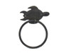 Handcrafted Cast Iron Sea Turtle Towel Holder 7" from Hampton Creations Handcrafted Cast Iron Sea Turtle Towel Holder 7" from Hampton Creations