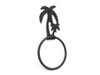 Handcrafted Cast Iron Palm Tree Towel Holder 9" from Hampton Creations Handcrafted Cast Iron Palm Tree Towel Holder 9" from Hampton Creations
