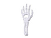 Handcrafted Whitewashed Cast Iron Skeleton Hand Bottle Opener 7" from Hampton Creations Handcrafted Whitewashed Cast Iron Skeleton Hand Bottle Opener 7" from Hampton Creations