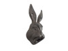 Handcrafted Cast Iron Rabbit Head Wall Mounted Bottle Opener 5" from Hampton Creations Handcrafted Cast Iron Rabbit Head Wall Mounted Bottle Opener 5" from Hampton Creations