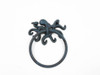 Handcrafted Seaworn Blue Cast Iron Octopus Towel Holder 6" from Hampton Creations Handcrafted Seaworn Blue Cast Iron Octopus Towel Holder 6" from Hampton Creations