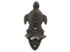 Handcrafted Cast Iron Wall Mounted Sea Turtle Bottle Opener 6" from Hampton Creations Handcrafted Cast Iron Wall Mounted Sea Turtle Bottle Opener 6" from Hampton Creations