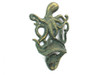 Handcrafted Antique Bronze Cast Iron Wall Mounted Octopus Bottle Opener 6" from Hampton Creations