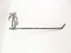 Handcrafted Rustic Silver Cast Iron Palm Tree Wall Mounted Paper Towel Holder 17" from Hampton Creations Handcrafted Rustic Silver Cast Iron Palm Tree Wall Mounted Paper Towel Holder 17" from Hampton Creations