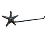 Handcrafted Rustic Silver Cast Iron Starfish Wall Mounted Paper Towel Holder 18" from Hampton Creations Handcrafted Rustic Silver Cast Iron Starfish Wall Mounted Paper Towel Holder 18" from Hampton Creations