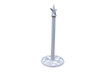 Handcrafted Whitewashed Cast Iron Texas Star Bathroom Extra Toilet Paper Stand 16" from Hampton Creations