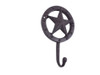 Handcrafted Cast Iron Lone Star Decorative Metal Wall Hook 5" from Hampton Creations Handcrafted Cast Iron Lone Star Decorative Metal Wall Hook 5" from Hampton Creations