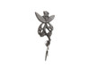 Handcrafted Cast Iron Butterfly on a Branch Decorative Metal Wall Hook 6.5" from Hampton Creations Handcrafted Cast Iron Butterfly on a Branch Decorative Metal Wall Hook 6.5" from Hampton Creations