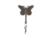 Handcrafted Rustic Copper Cast Iron Butterly Decorative Metal Wall Hook 5" from Hampton Creations Handcrafted Rustic Copper Cast Iron Butterly Decorative Metal Wall Hook 5" from Hampton Creations
