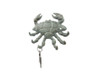 Handcrafted Antique Bronze Cast Iron Decorative Crab with Six Metal Wall Hooks 7" from Hampton Creations Handcrafted Antique Bronze Cast Iron Decorative Crab with Six Metal Wall Hooks 7" from Hampton Creations