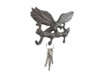 Handcrafted Cast Iron Flying Eagle Landing on a Tree Branch Decorative Metal Wall Hooks 7.5" from Hampton Creations Handcrafted Cast Iron Flying Eagle Landing on a Tree Branch Decorative Metal Wall Hooks 7.5" from Hampton Creations