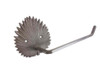Handcrafted Cast Iron Decorative Palm Frond Metal Bathroom Toilet Paper Holder 10.5" from Hampton Creations Handcrafted Cast Iron Decorative Palm Frond Metal Bathroom Toilet Paper Holder 10.5" from Hampton Creations