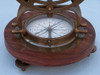 Handcrafted Antique Brass Alidade Compass 14" from Hampton Creations
