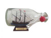 Handcrafted Mayflower Model Ship in a Glass Bottle 5" from Hampton Creations Handcrafted Mayflower Model Ship in a Glass Bottle 5" from Hampton Creations