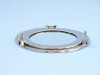 Handcrafted Brushed Nickel Deluxe Class Decorative Ship Porthole Mirror 12" from Hampton Creations