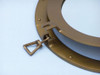 Handcrafted Antique Brass Decorative Ship Porthole Mirror 20" from Hampton Creations