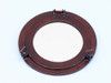 Handcrafted Antique Copper Decorative Ship Porthole Mirror 17" from Hampton Creations