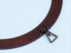 Handcrafted Deluxe Class Antique Copper Porthole Window 24" from Hampton Creations