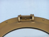 Handcrafted Deluxe Class Antique Brass Porthole Window 24" from Hampton Creations