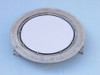 Handcrafted Brushed Nickel Deluxe Class Decorative Ship Porthole Window 24" from Hampton Creations