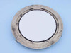 Handcrafted Chrome Decorative Ship Porthole Mirror 24" from Hampton Creations
