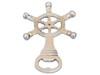 Handcrafted Solid Brass Ship Wheel Bottle Opener 5" from Hampton Creations Handcrafted Solid Brass Ship Wheel Bottle Opener 5" from Hampton Creations