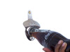 Handcrafted Brushed Nickel Wall Mounted Anchor Bottle Opener 3" from Hampton Creations