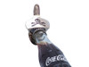 Handcrafted Chrome Pirate Skull and Crossbones Wall Mounted Bottle Opener 3.5" from Hampton Creations