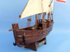 Handcrafted Wooden Nina Model Ship 12" from Hampton Creations