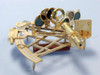 Handcrafted Admiral's Brass Sextant with Rosewood Box 12" from Hampton Creations Handcrafted Admiral's Brass Sextant with Rosewood Box 12" from Hampton Creations